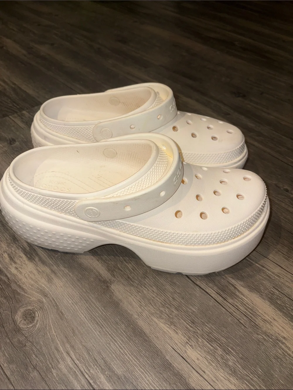 CROCS Womens STOMP CLOG woman’s 12.5 men’s 11